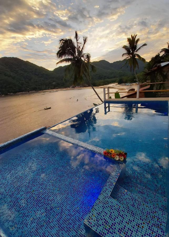 Villas Santa Cecilia Villa Frente Al Mar En Yelapa Йелапа Экстерьер фото